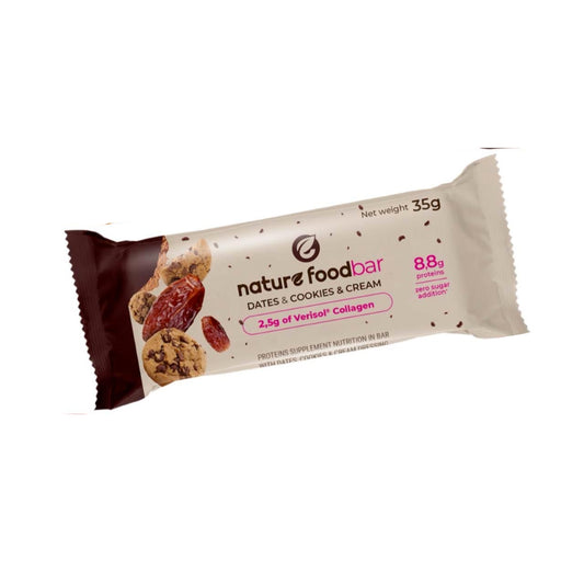 Dates Bar with Collagen Cookies & Cream