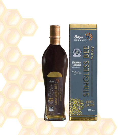 Bayu Kelulut Stingless Bee Honey β 100% Pure Raw Natural Honey | Immune Boost & Daily Wellness | Malaysian Superfood | No Sugar Added β 700g