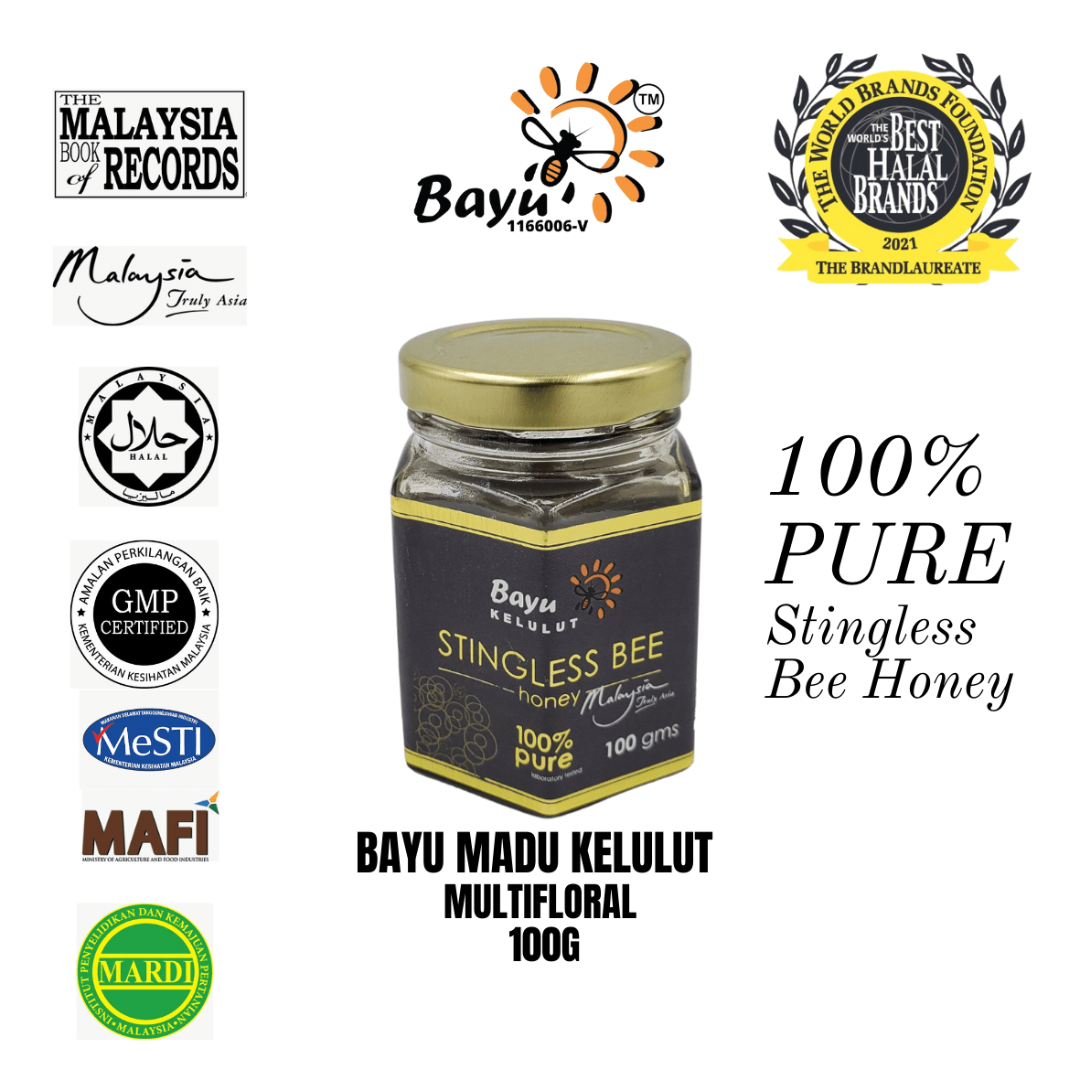 Bayu Kelulut Stingless Bee Honey 100g