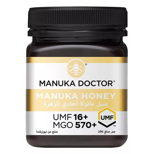 MANUKA DOCTOR UMF 16+/MGO 570+ MANUKA HONEY 250GM